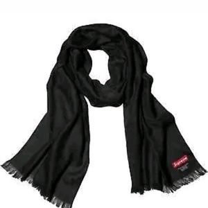 Supreme F**k Wool Scarf FW17 - BLACK